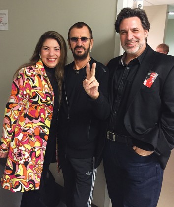 Judy Fazzino, Ringo Starr, Alex Fazzino