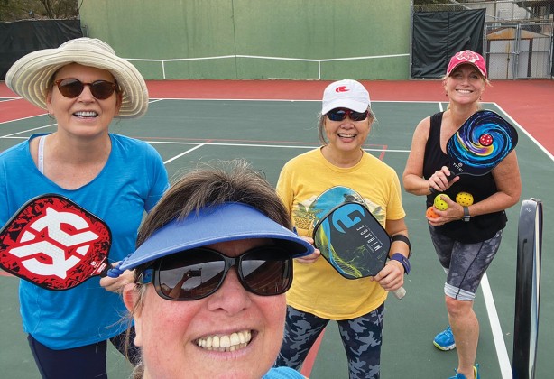 Mary Goodman, Carol Beittenmiller, Sabrina Gee, and Dena Robinson