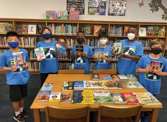 West U Elementary School’s 3rd-5th grade “Name That Book” team