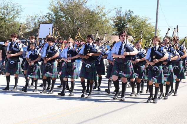 STE’s pipe band