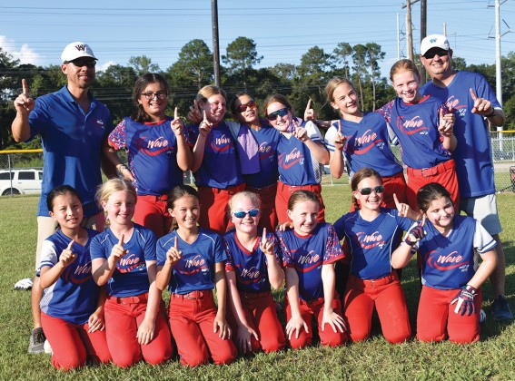 West University Softball Association 10U WAVE all-star team