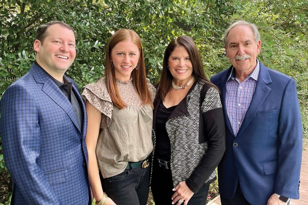 Adam and Robyn Burck and Sandy and Dr. Bob Light