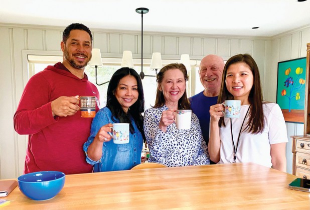 Reji Farrar, Andrea Farrar, Suzanne Ludlow, Dave Feldman, and Helena Cheng