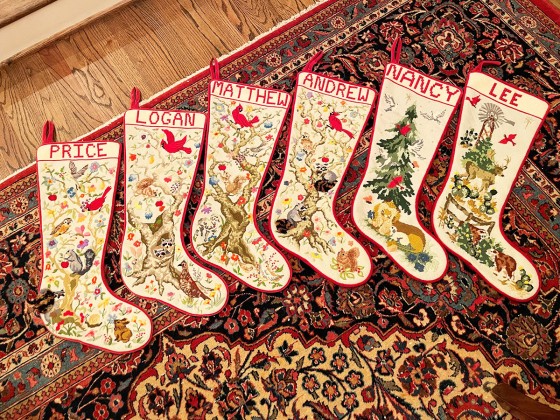 Nancy Moncrief's stockings