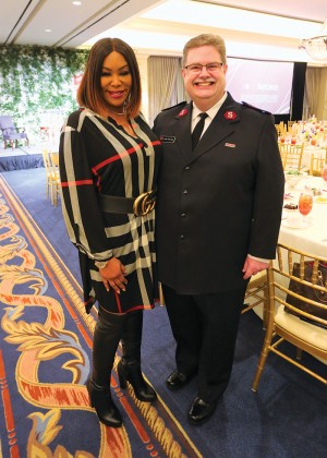 Deborah Duncan and Major Robert Webb