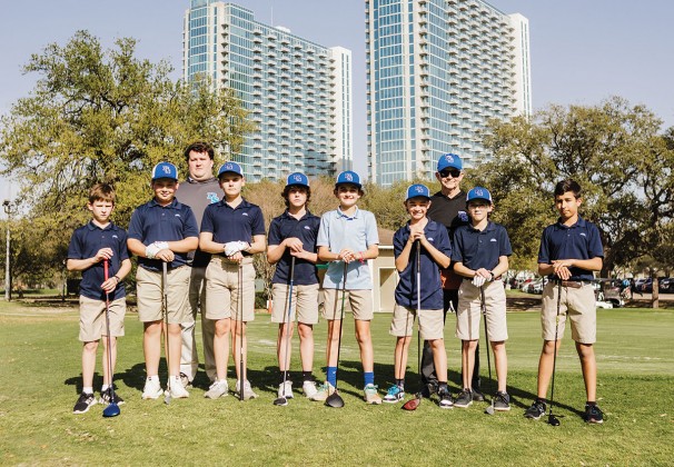 Presbyterian School Panther golf team