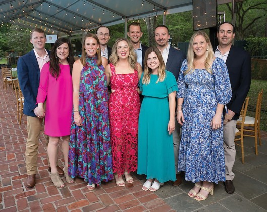 Blaine Larson, Katharine Larson, Andrew Dickerman, Erin Dickerman, Alyssa Davis, Luke Davis, Randi Koenig, Jeff Koenig, Bobby Sawicki, Mariel Sawicki