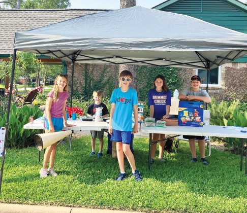 Juliet Gillespie, Miles Henke, Jacques Gillespie, Allie Ogle, Hudson Henke