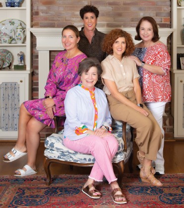 Sandy Selber Sturm, Phyllis Cohen, Karen Chesnick, Mila Goldstein-Milos, and Phyllis Selber