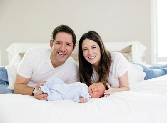 Austin and Ali Hoffman with baby Ryder Sky