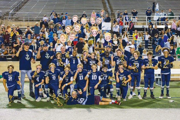 Varsity Tackle Navy Midshipmen football team