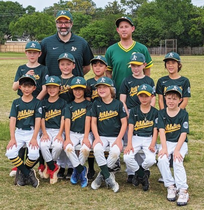 Spring Branch-Memorial Sports Association 8U Oakland A’s