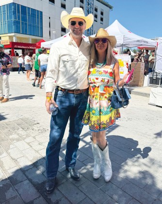 Chuck Monroe and Amy Chenevert