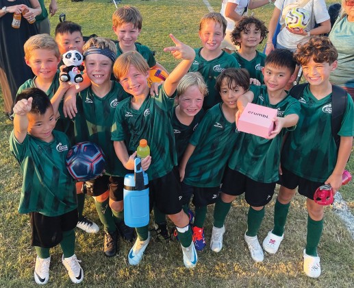 7U Rummel Creek Elementary Goats soccer team