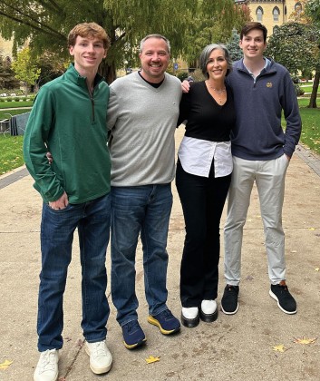 Carter McKenna, Dan McKenna, Theresa McKenna, Kevin McKenna