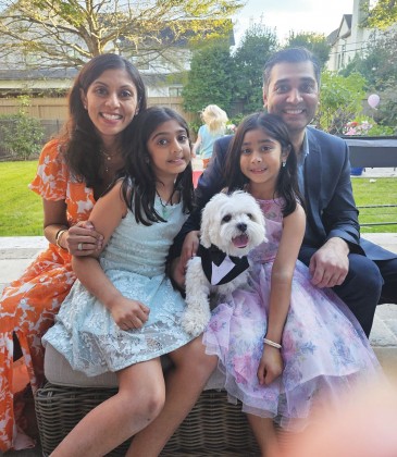 The Patel family