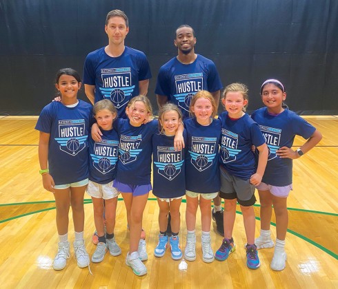 Rising basketball stars