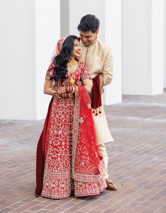 Lakshmi Achari and Rahul Rao