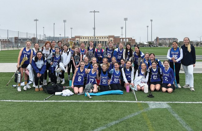 Pin Oak Middle School Girls’ Lacrosse team