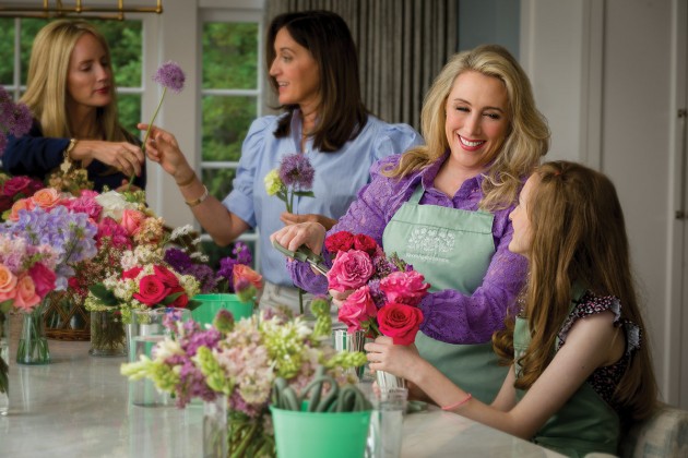 Missy Pacha, Danielle Magdol, Christie Sullivan, and Sloane Sullivan