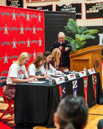 St. John’s School’s signing ceremony St. John’s School’s signing ceremony