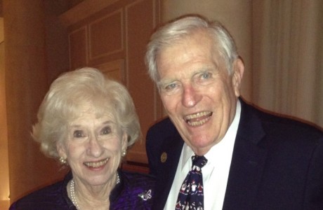 Bunker Hill's Resident of the Year, Mr. William Purifoy and wife, Carolyn.