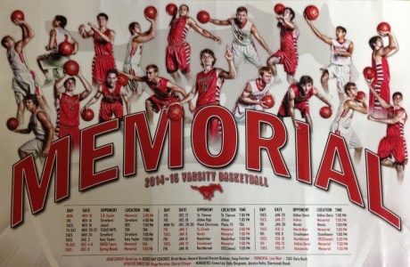 Memorial Men's Basketball 2014-15 Season Poster