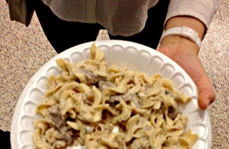 Beef stroganoff