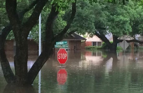 Meyerland under water