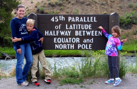 Cathy, Ethan and Lila Johnson