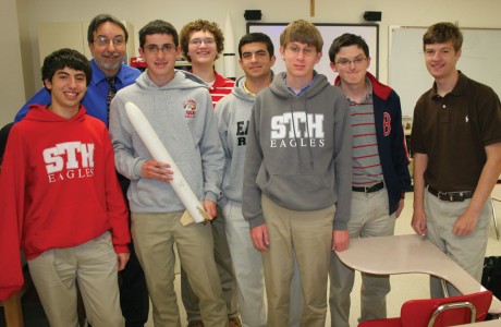 St. Thomas High School rocketry team