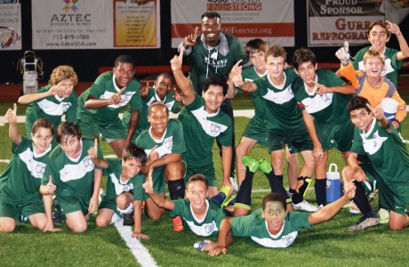 St. Anne Catholic School varsity soccer team