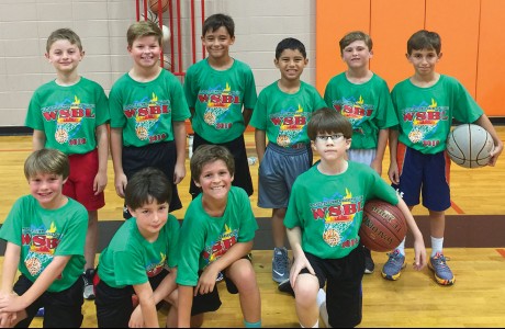 Westchester Summer Basketball League’s fourth-grade boys Green team