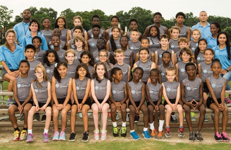 The FamilyPoint Resources Speed track and field team