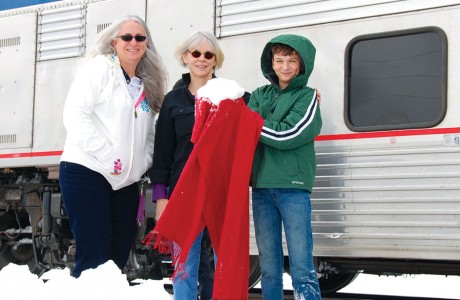 Dawn Bloomer, Martha Pope and William Fowler