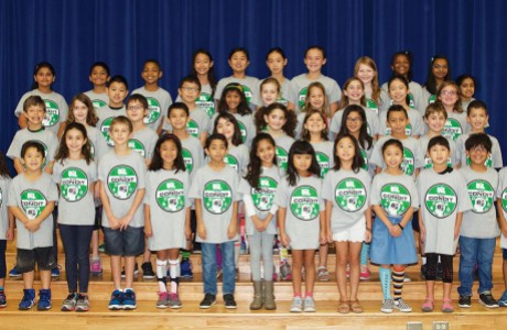 Condit Elementary students