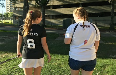 Sisters Bettyann and Mary Leonard