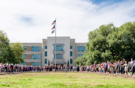 Lamar High School groundbreaking