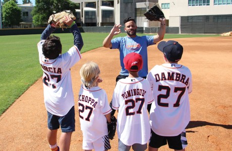 Jose Altuve, Isa Garcia, Adam Schoppa, John Dominguez, Dominic D’Ambra