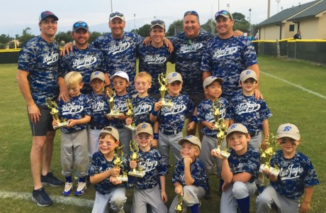 Spring Branch-Memorial Sports Association rookie Blue Jays