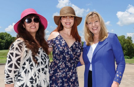 Dr. Hariya Pannu, Amy Yasbeck and Dr. Dianna Milewicz