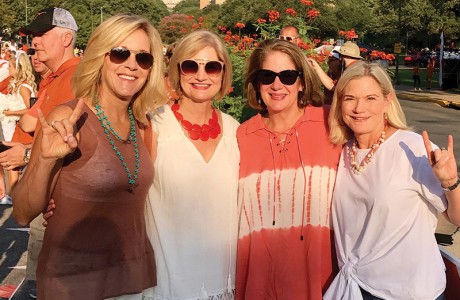 Peggy Bessellieu, Teresa Rossy, Lisa Curry and Tracy Pechenik