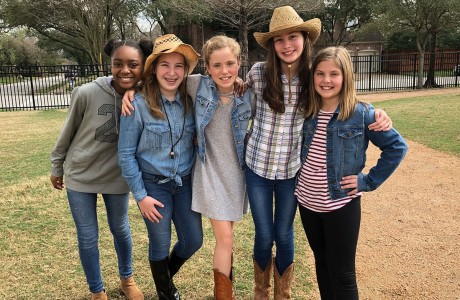 Raven Woods, Addison Berger, Lily Riddle, Caroline Cannon, Sophie Donalson