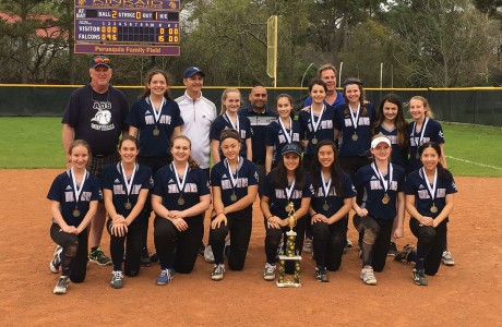 Annunciation Orthodox School girls’ softball team