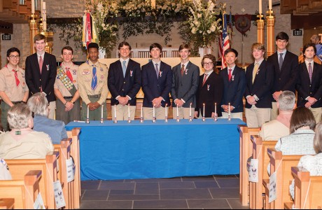 St. John the Divine’s Boy Scout Troop 55