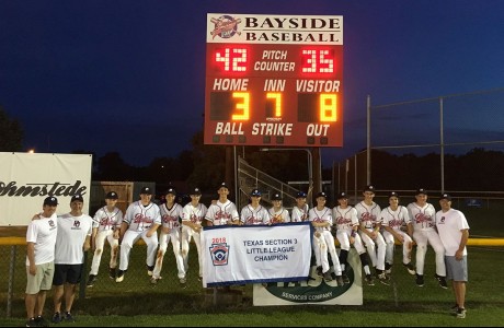 The Post Oak Little League 12U All Stars