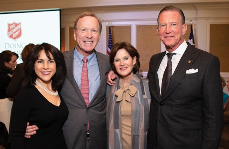 Maria and Neil Bush and Judy and Charles Tate