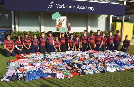 Yorkshire Academy’s fifth graders