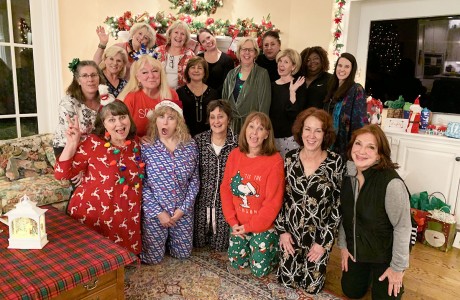 Mary Reed’s annual PJ birthday party