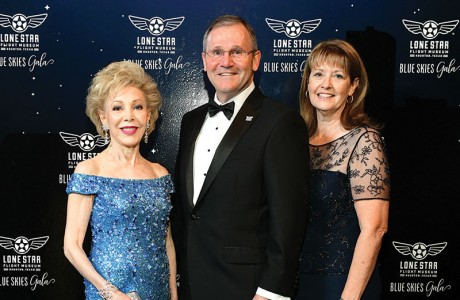 Margaret Alkek Williams, Doug Owens and Teresa Owens